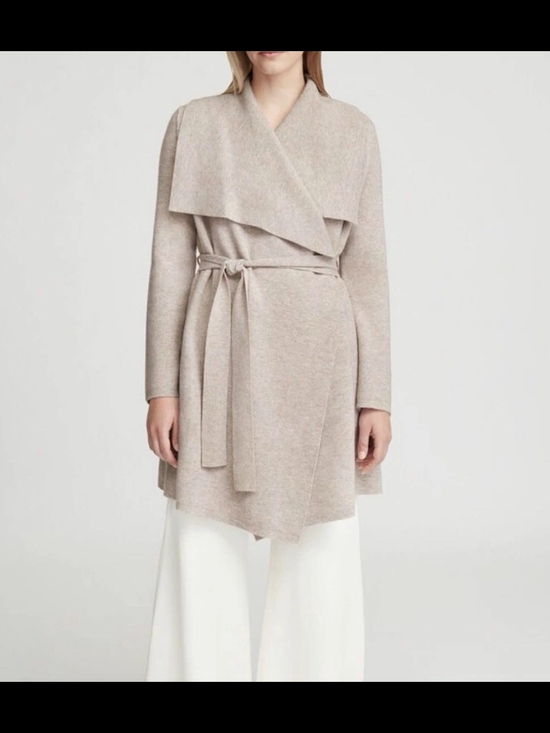 Cuyana Sweaters - Cuyana Cream Wrap Sweater Coat